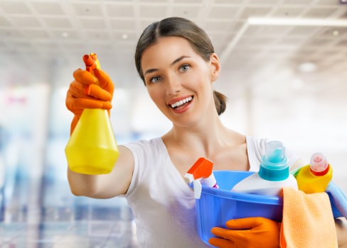 In-situ curtain cleaning process for homes in Blackheath